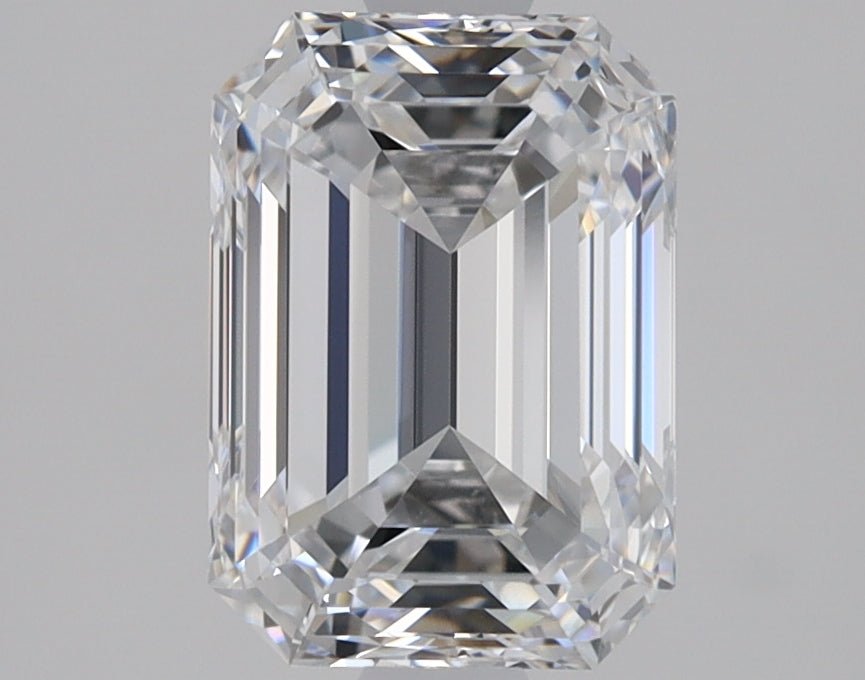 2 Carat Emerald Cut Natural Diamond - D VVS2 - 1.81ct - EX Cut Grade - Diamonds By Rothschild
