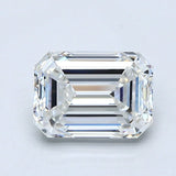 2 Carat Emerald - Natural Diamond - 1.8 - G - VVS2 - VG - EX - EX - Diamonds By Rothschild