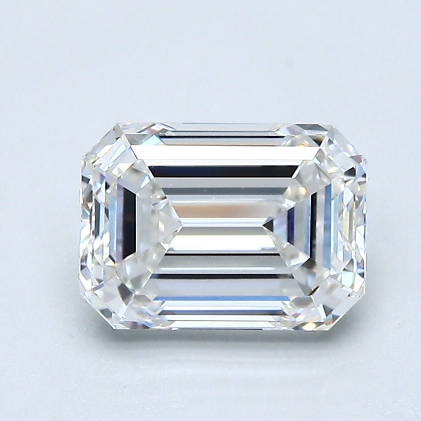 2 Carat Emerald - Natural Diamond - 1.8 - G - VVS2 - VG - EX - EX - Diamonds By Rothschild
