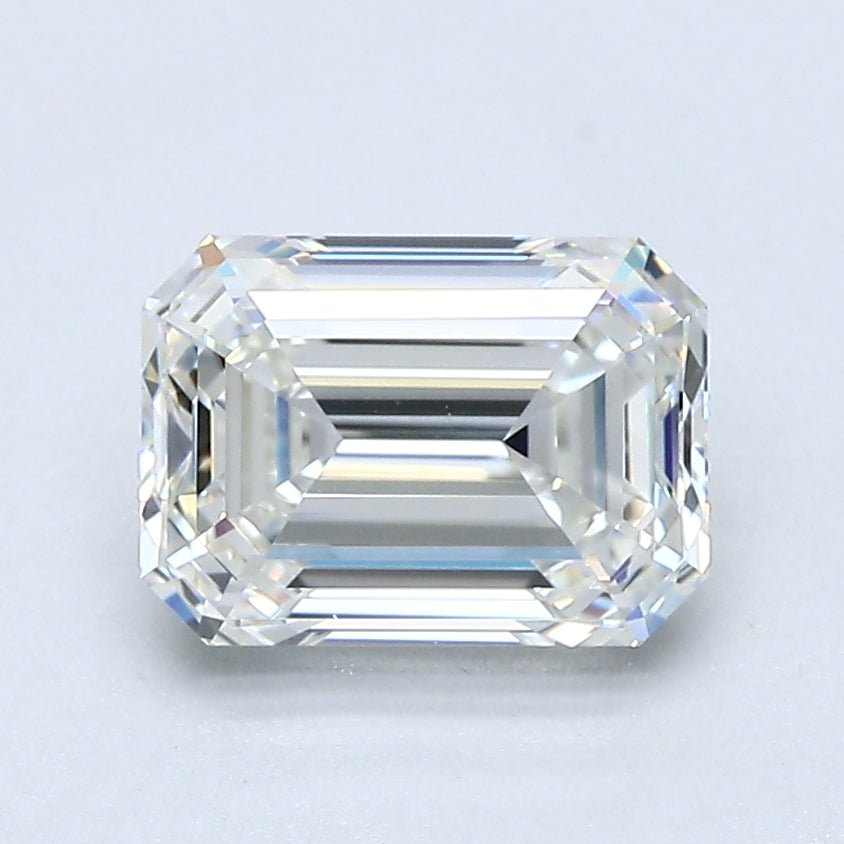 2 Carat Emerald - Natural Diamond - 1.8 - H - VVS1 - EX - EX - Diamonds By Rothschild