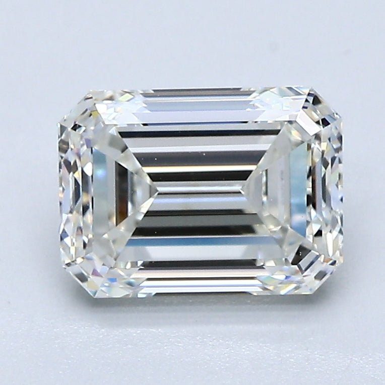 2 Carat Emerald - Natural Diamond - 1.8 - I - Very Very Slightly Included - VG - EX - VG - Diamonds By Rothschild