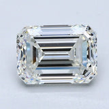 2 Carat Emerald - Natural Diamond - 1.8 - I - VVS2 - VG - EX - VG - Diamonds By Rothschild