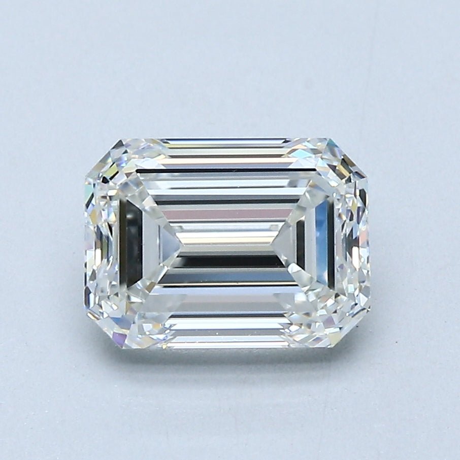 2 Carat Emerald - Natural Diamond - 1.81 - I - VVS2 - VG - EX - EX - Diamonds By Rothschild