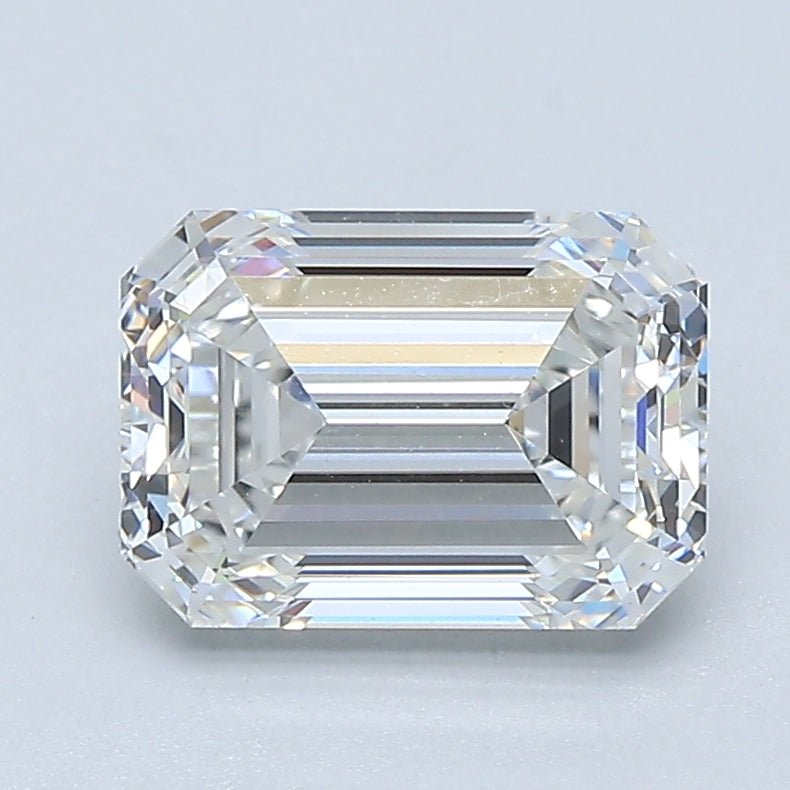 2 Carat Emerald - Natural Diamond - 1.9 - E - VS1 - EX - EX - EX - Diamonds By Rothschild