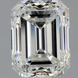 2 Carat EMERALD - Natural Diamond - 1.9 - I - SI1 - EX - EX - Diamonds By Rothschild