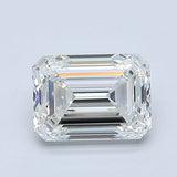 2 Carat Emerald - Natural Diamond - 1.91 - H - VS1 - EX - EX - Diamonds By Rothschild