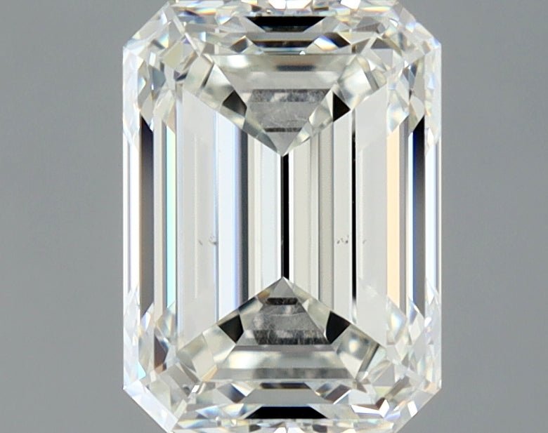 2 Carat Emerald - Natural Diamond - 1.91 - I - VS2 - EX - EX - Diamonds By Rothschild