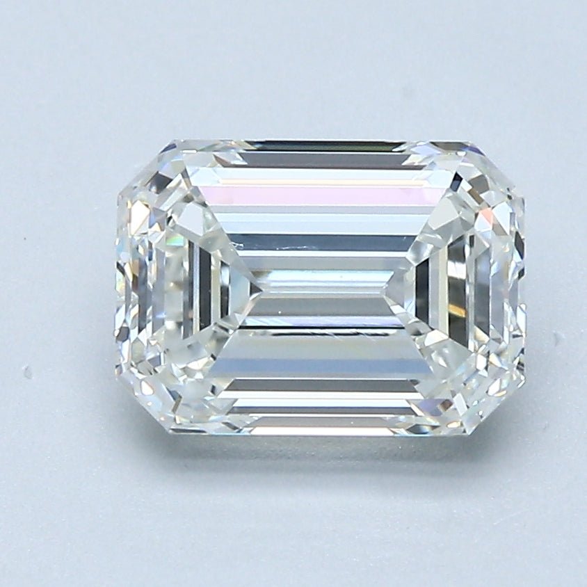2 Carat Emerald - Natural Diamond - 2 - H - VS2 - EX - EX - EX - Diamonds By Rothschild