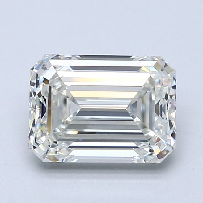 2 Carat EMERALD - Natural Diamond - 2 - I - SI1 - VG - EX - VG - Diamonds By Rothschild