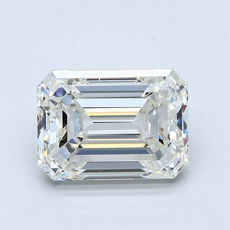 2 Carat Emerald - Natural Diamond - 2 - J - VS2 - EX - EX - Diamonds By Rothschild