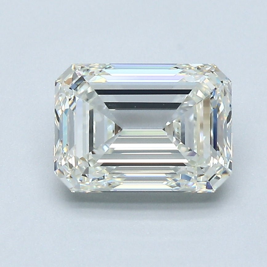 2 Carat Emerald - Natural Diamond - 2 - J - VVS2 - VG - EX - EX - Diamonds By Rothschild