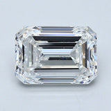 2 Carat Emerald - Natural Diamond - 2.01 - E - VS2 - VG - EX - VG - Diamonds By Rothschild