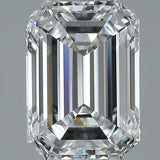 2 Carat EMERALD - Natural Diamond - 2.01 - E - VVS1 - EX - EX - EX - Diamonds By Rothschild