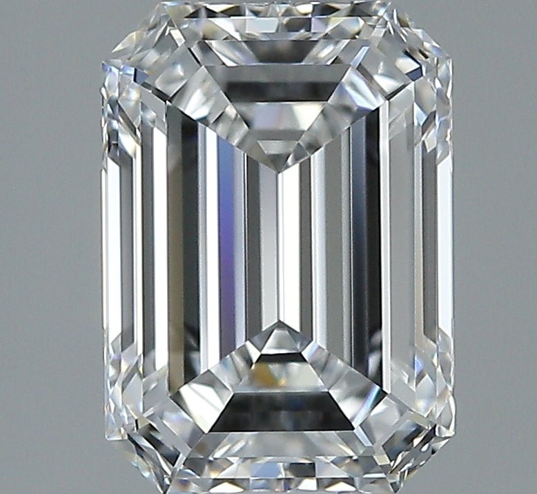 2 Carat EMERALD - Natural Diamond - 2.01 - E - VVS1 - EX - EX - EX - Diamonds By Rothschild