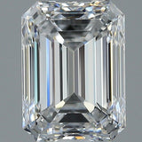 2 Carat EMERALD - Natural Diamond - 2.01 - E - VVS2 - EX - EX - EX - Diamonds By Rothschild