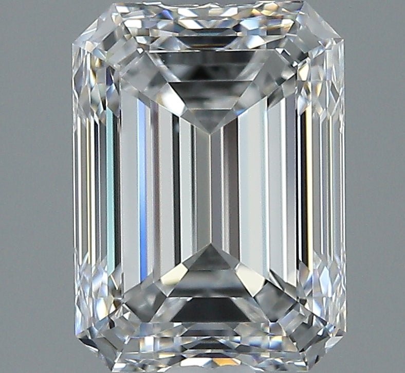 2 Carat EMERALD - Natural Diamond - 2.01 - E - VVS2 - EX - EX - EX - Diamonds By Rothschild