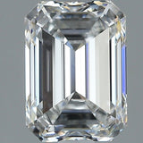 2 Carat EMERALD - Natural Diamond - 2.01 - E - VVS2 - VG - EX - EX - Diamonds By Rothschild