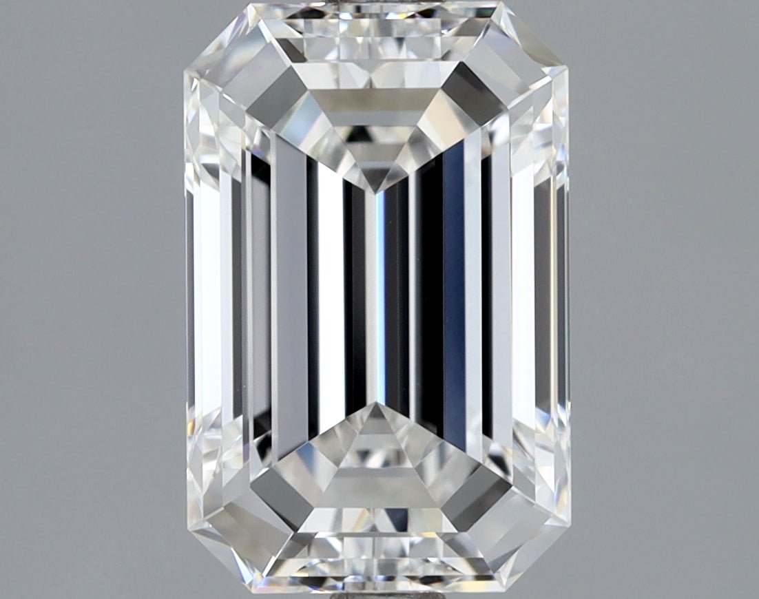 2 Carat Emerald - Natural Diamond - 2.01 - E - VVS2 - VG - EX - VG - Diamonds By Rothschild