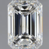 2 Carat Emerald - Natural Diamond - 2.01 - F - SI1 - EX - EX - VG - Diamonds By Rothschild