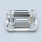 2 Carat Emerald - Natural Diamond - 2.01 - F - VS1 - EX - EX - EX - Diamonds By Rothschild