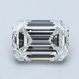 2 Carat Emerald - Natural Diamond - 2.01 - F - VS1 - VG - EX - EX - Diamonds By Rothschild