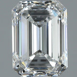 2 Carat Emerald - Natural Diamond - 2.01 - F - VS1 - VG - EX - EX - Diamonds By Rothschild