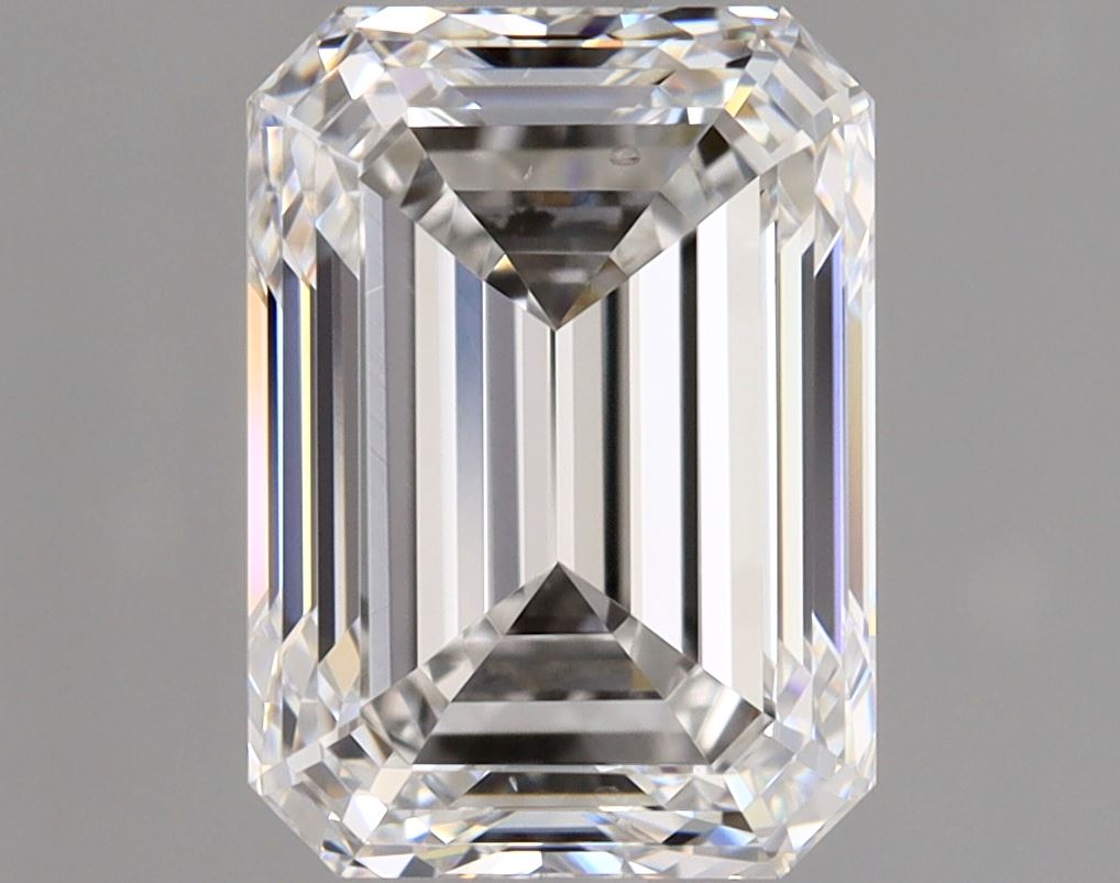 2 Carat Emerald - Natural Diamond - 2.01 - F - VS2 - EX - EX - VG - Diamonds By Rothschild