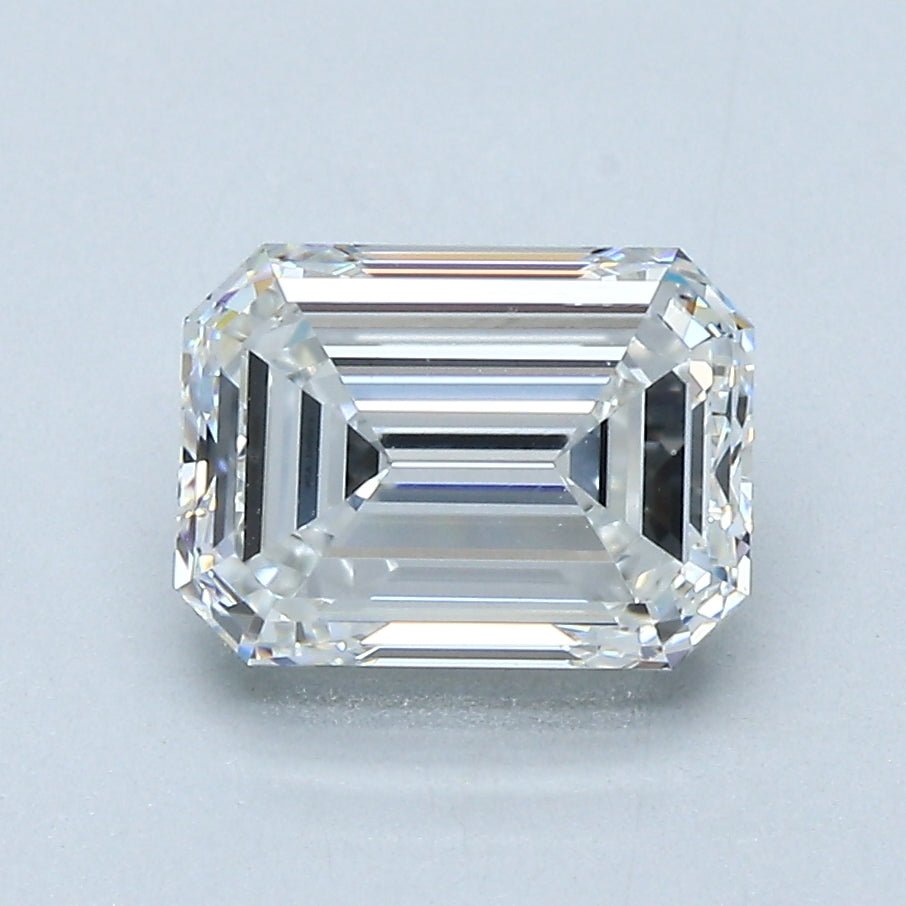 2 Carat Emerald - Natural Diamond - 2.01 - F - VVS2 - VG - EX - VG - Diamonds By Rothschild