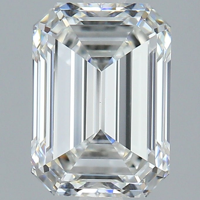2 Carat Emerald - Natural Diamond - 2.01 - G - VS1 - EX - EX - EX - Diamonds By Rothschild