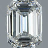 2 Carat EMERALD - Natural Diamond - 2.01 - G - VVS1 - VG - EX - EX - Diamonds By Rothschild