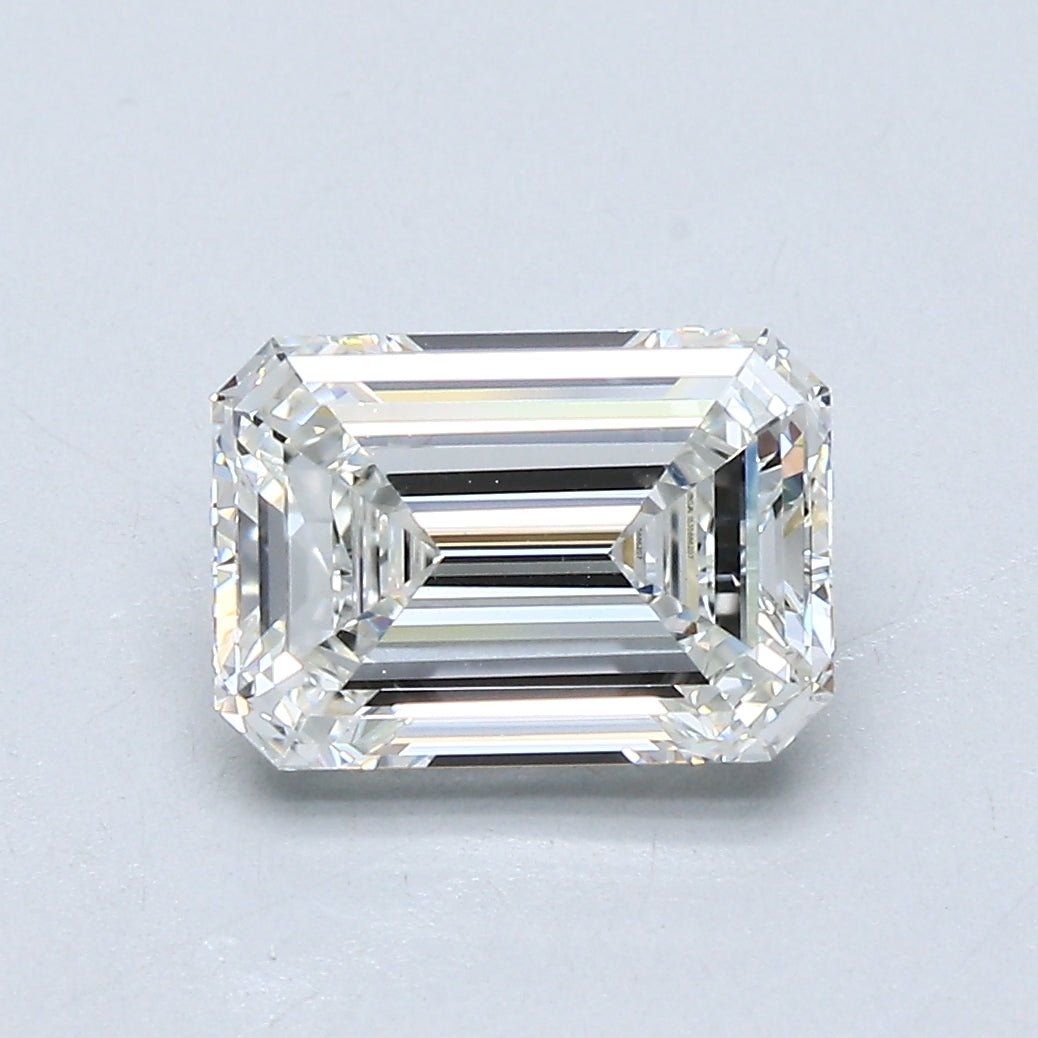 2 Carat Emerald - Natural Diamond - 2.01 - G - VVS1 - VG - EX - EX - Diamonds By Rothschild