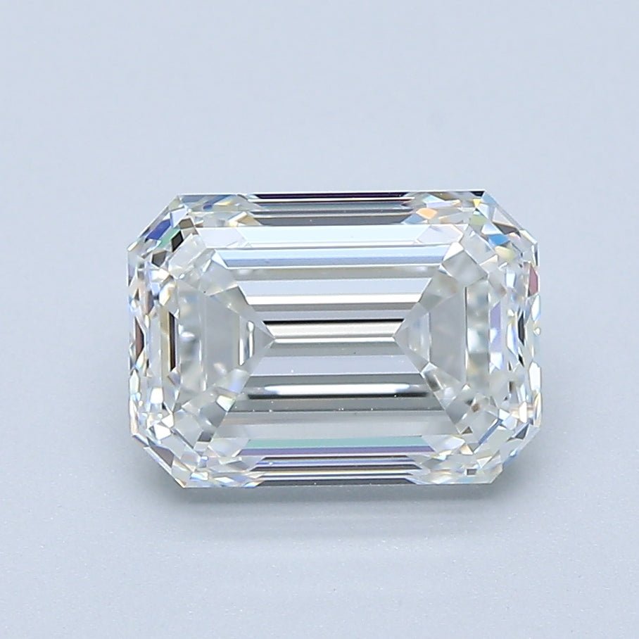 2 Carat Emerald - Natural Diamond - 2.01 - G - VVS2 - EX - VG - Diamonds By Rothschild