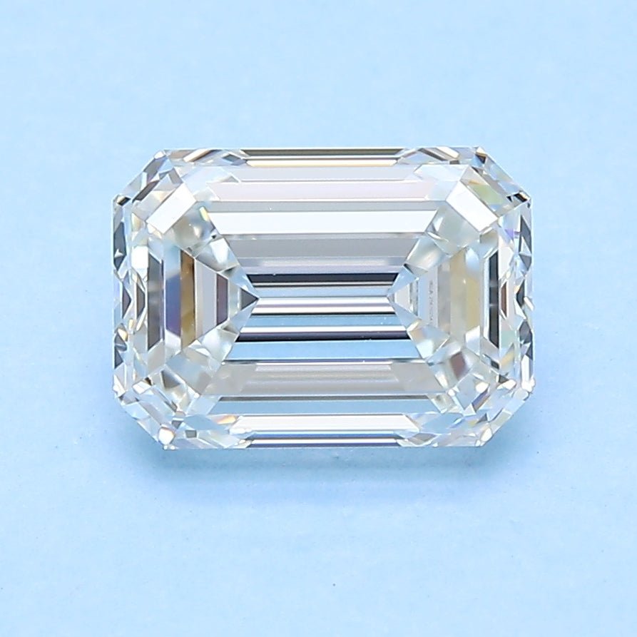 2 Carat Emerald - Natural Diamond - 2.01 - G - VVS2 - VG - EX - EX - Diamonds By Rothschild