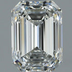 2 Carat EMERALD - Natural Diamond - 2.01 - H - VS1 - EX - EX - Diamonds By Rothschild