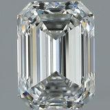 2 Carat EMERALD - Natural Diamond - 2.01 - H - VS1 - EX - EX - Diamonds By Rothschild