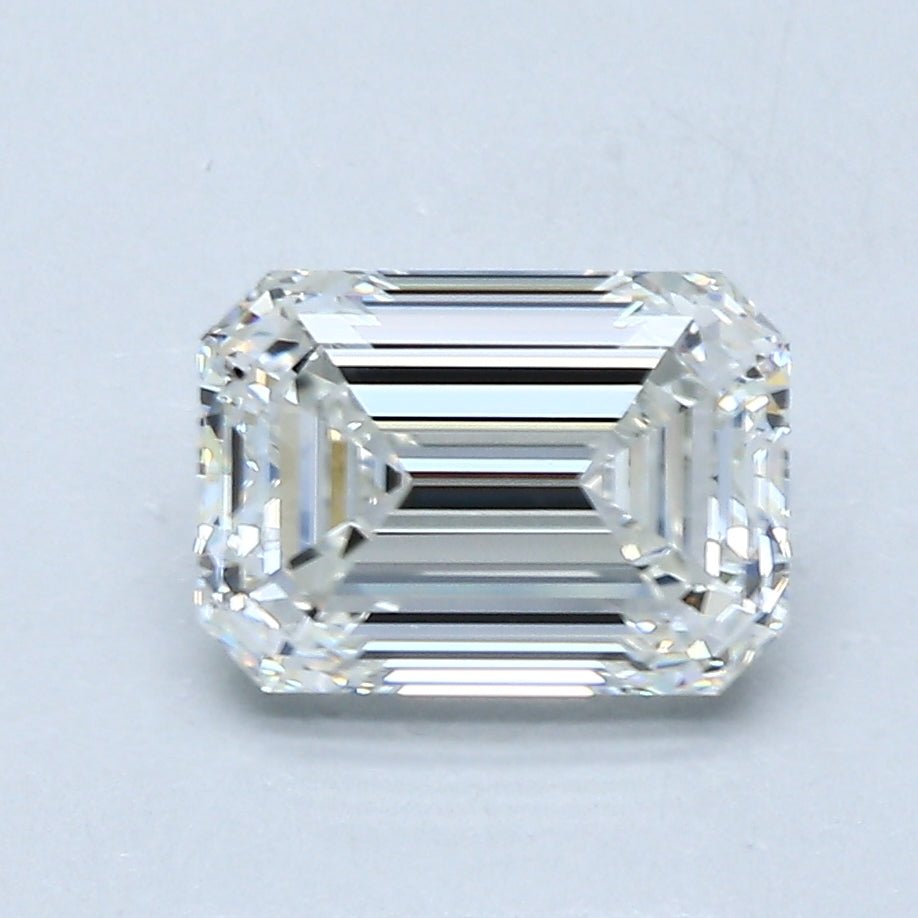 2 Carat Emerald - Natural Diamond - 2.01 - H - VS1 - EX - EX - EX - Diamonds By Rothschild