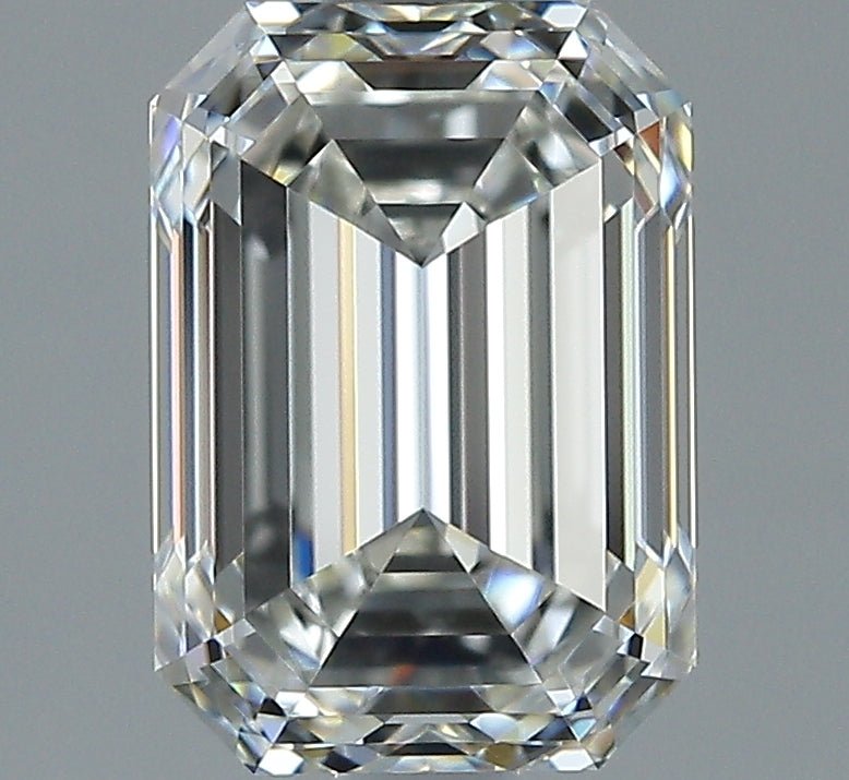 2 Carat EMERALD - Natural Diamond - 2.01 - H - VS1 - VG - EX - EX - Diamonds By Rothschild