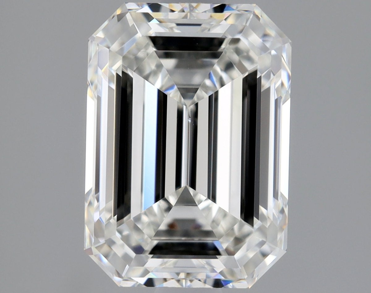 2 Carat EMERALD - Natural Diamond - 2.01 - H - VS2 - EX - VG - Diamonds By Rothschild