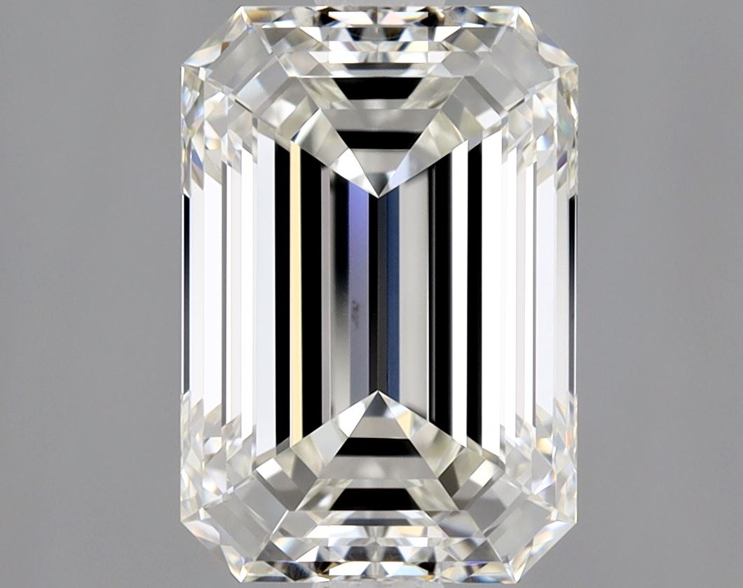 2 Carat Emerald - Natural Diamond - 2.01 - H - VVS1 - EX - EX - Diamonds By Rothschild
