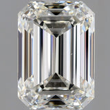 2 Carat Emerald - Natural Diamond - 2.01 - I - SI1 - VG - EX - EX - Diamonds By Rothschild