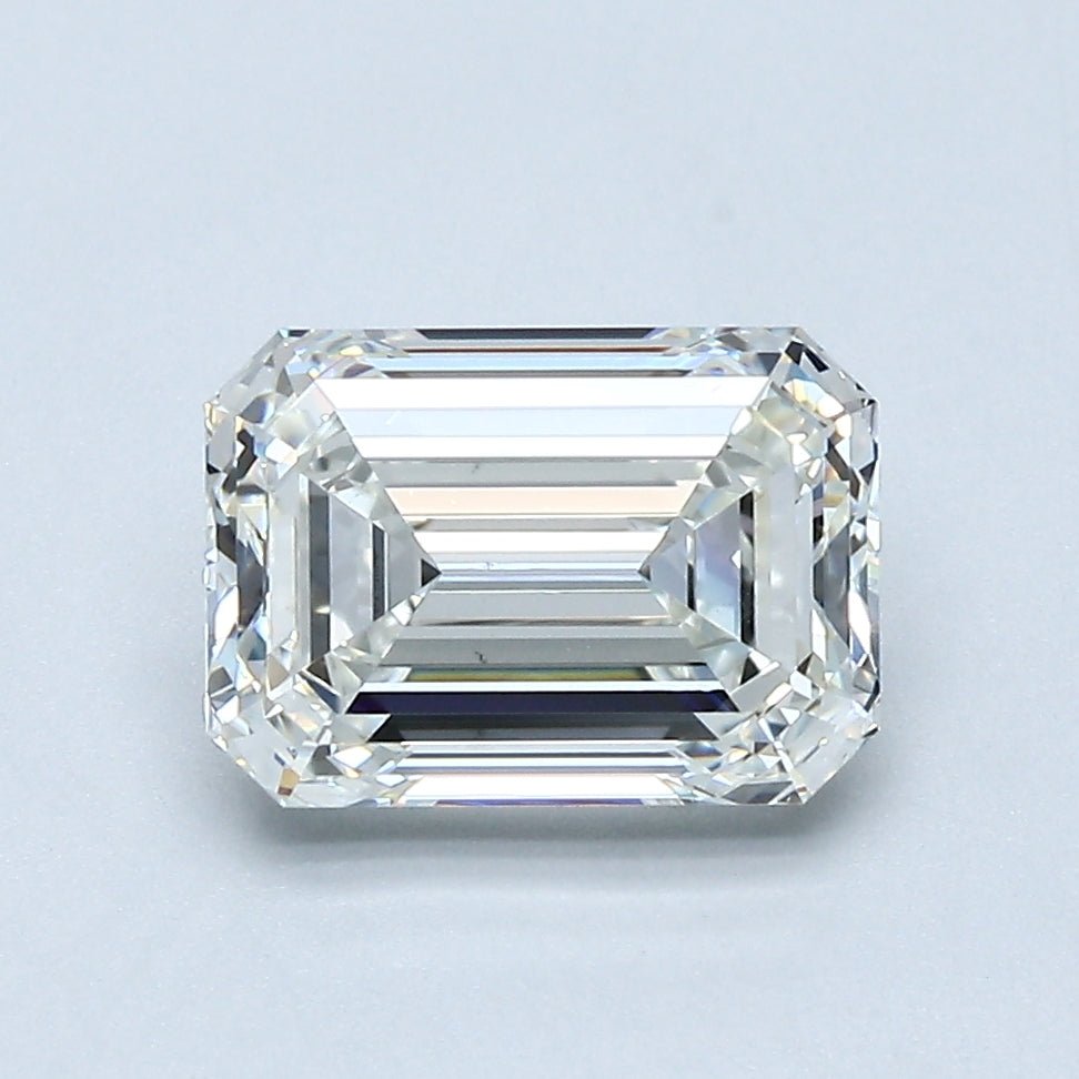 2 Carat Emerald - Natural Diamond - 2.01 - I - VS1 - EX - EX - Diamonds By Rothschild