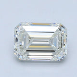2 Carat Emerald - Natural Diamond - 2.01 - I - VS1 - EX - EX - Diamonds By Rothschild