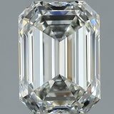 2 Carat EMERALD - Natural Diamond - 2.01 - I - VS1 - VG - EX - EX - Diamonds By Rothschild