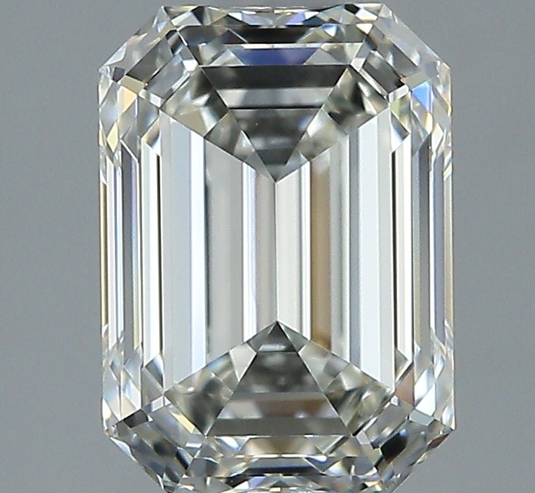 2 Carat EMERALD - Natural Diamond - 2.01 - I - VS1 - VG - EX - EX - Diamonds By Rothschild