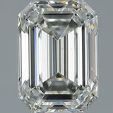 2 Carat Emerald - Natural Diamond - 2.01 - J - VS1 - EX - EX - EX - Diamonds By Rothschild