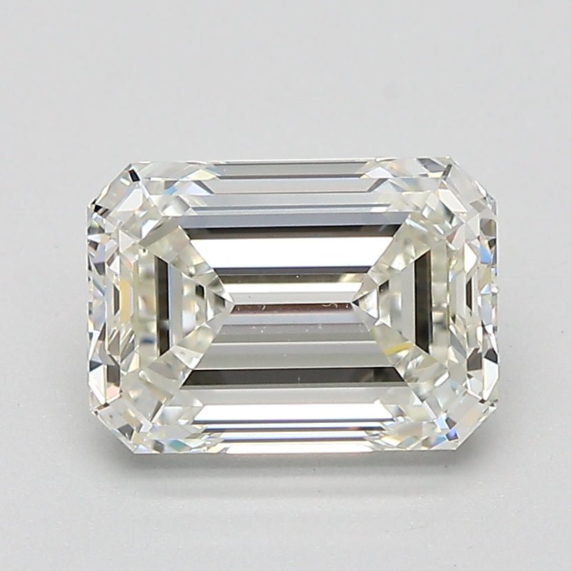 2 Carat Emerald - Natural Diamond - 2.01 - J - VS2 - VG - EX - EX - Diamonds By Rothschild