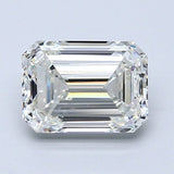 2 Carat EMERALD - Natural Diamond - 2.01 - J - VS2 - VG - EX - VG - Diamonds By Rothschild