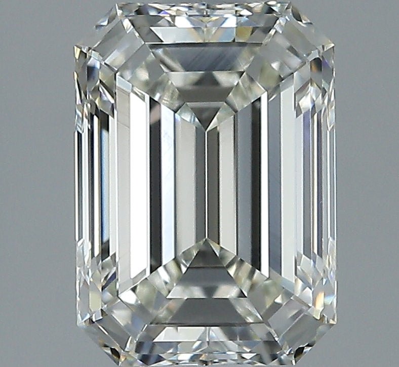 2 Carat Emerald - Natural Diamond - 2.01 - J - VVS2 - EX - EX - EX - Diamonds By Rothschild