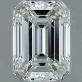 2 Carat Emerald - Natural Diamond - 2.01 - J - VVS2 - VG - EX - EX - Diamonds By Rothschild