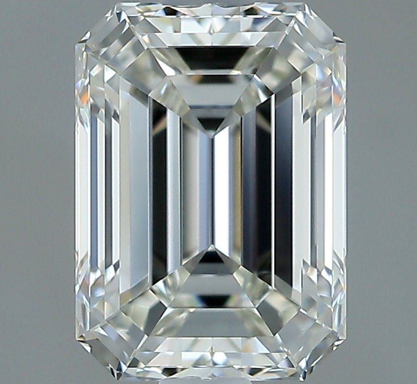 2 Carat Emerald - Natural Diamond - 2.01 - J - VVS2 - VG - EX - EX - Diamonds By Rothschild